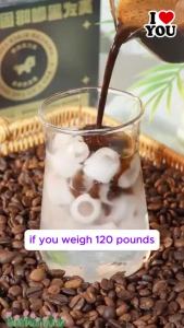 【BUY 1 FREE 1】 LIPBUSYCARE Black Coffee High Protein And Zero Fat Zero Trans Fatty Acids 3*10g（Free 0-Calorie Sugar Substitute 5*10g）