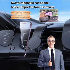 Rotatable Folding Holder Suction Cup Magnetic Car Phone Holder Specialized Cell Phone Holder