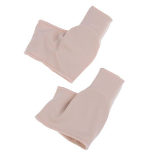 【Clementty】 2Pcs Hallux valgus straightener fabric gel toe bunion pad protector