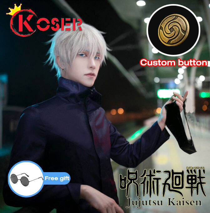 [COSER KING Store] Jujutsu Kaisen Gojo Satoru Cosplay Costume Cartoon ...