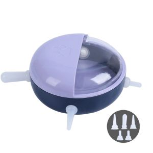 GBDSVD Non-spill Puppy Milk Feeder Detachable Bite Resistant Pet Feeding  Practical with 5 Pacifiers Multi Pet Breastfeeder For Pet Feeding