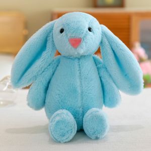 PUZHE PP Cotton Easter Rabbit Plush Doll Soft Christian Animals Stuffed Toy Creative Cartoon Easter Bonnie Rabbit Doll Easter