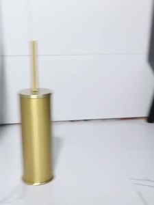 LDIES Toilet Brush Holder Bathroom Cleaning Set Flooring Stand Black Bathroom Storage and Organization ML117 8M2P7