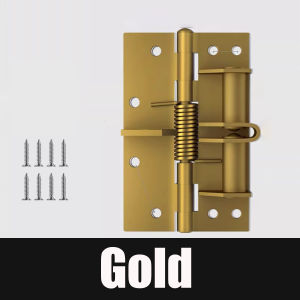 Multifunctional Self Closing Door Hinge 90 Degree Stop Heavy Duty Stainless Steel Spring Loaded