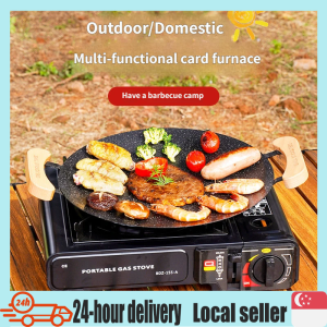 SG(Ready Stock)Gas stove portable stove hot pot stove outdoor hiking stove picnic stove camping stove
