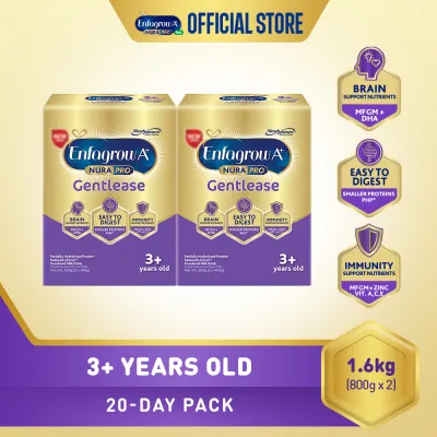 Enfagrow A+ Nurapro Gentlease 3+ Milk Supplement Powder for Kids 3+ Years Old