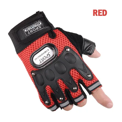 Off-road Cycling Motorcycle Half-finger Gloves Full-finger Cycling Protect Gloves Hard Shell Hand Guard Tactical Anti-skid Breathable Motorcycle Gloves