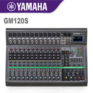 มิกเซอร์yamahaแท้ MG08S/120Sมิกเซอร์มิกเซอร์เอฟเฟค 99 ชนิด อีคิวปรับเสียง 7 เซ็กเมนต์ไร้สายบลูทู มิกเซอร์มืออาชีพphantom power 48vBluetooth/USB/SD/MP3