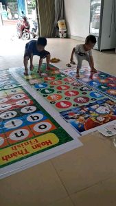 Bạt Vận Động thảm Jumping Mat cho Bé yêu