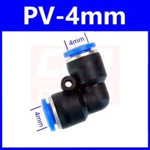 CEO 🇲🇾 PV Pneumatic Fitting L Shaped Elbow 4mm 6mm 8mm 10mm 12mm  Hose Fittings Pipe Quick Connectors Automation