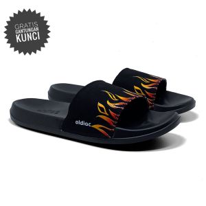 Sendal pria slide kekinian cowo cewe distro selop premium