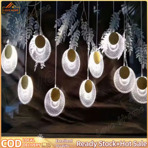 Wedding ceiling decorative lights with various shapes warm light/white light wedding site decoration props mall ceiling and overhead ceiling decorative lights.