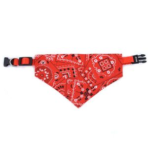 OUTOPEN Cute Lightweight With Collar Walking Dog Supplies For SmallMiddleLarge Dog Adjustable Pet Accessories Cats Scarf Dogs Bandana Pet Triangle Towel