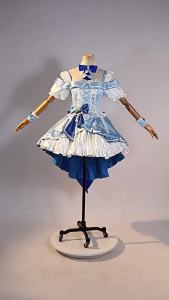 lovelive Muse Water Group Collaboration Blue Edition cos Muse Water Troupe collaborative performance stage outfit cosplay