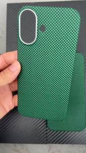 Real Carbon & Fiber Magnetic Phone Case for 17 Pro Max MagSafe‑Compatible Magnet Wireless Charging Ultra‑Slim Cover