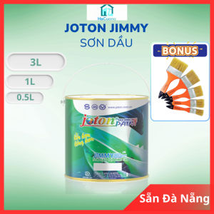 [Đà Nẵng]  500ml-1L-3L Sơn Dầu Joton Jimmy Bóng Cao - Sơn Gỗ & Sắt Thép Alkyd (Chính Hãng Bền Màu)