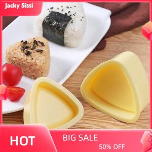 Jacky New Diy Sushi Mold Onigiri Rice Ball Food Press Triangular Sushi Maker Mold Japanese Home Kitchen Bento Accessories Tools