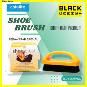 COLOLITE Sikat Cuci Sepatu Premium Kuning - Bahan Nilon Berkualitas Tinggi