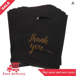[COD] 10Pcs Mini Thank You Plastic Gift Bags Reusable Party Bags Plastic Gift Bag For Birthday Thanksgiving Christmas Gift Bag