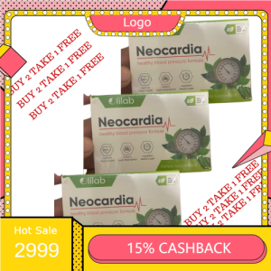 Buy 2 Get 1 Free - Neocardia Capsules for Balanced Blood Pressure