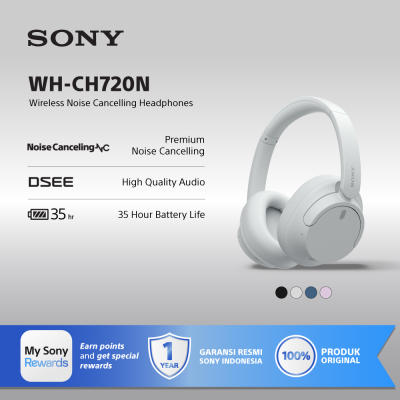 SONY WH-CH720N Wireless Noise Cancelling Headphone / CH720N | Lazada Indonesia