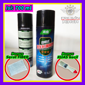 Cat Rubber Semprot Pelapis Anti Bocor Waterproof Spray Penutup Celah Anti Bocor Rembes Dinding Atap Asbes Genteng Tembok Pipa Tahan Air
