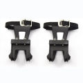 1Set Pedal Sepeda Fixie Strap / Toe Clip Tali Strap Pedal Sepeda / Aksesori Bersepeda MTB. 