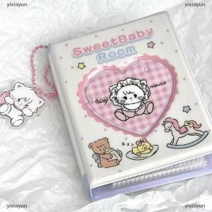 [COD] yixiayun 36 Slots Korean Cute Mikoo Photo Album 3 Inch Idol Photocard Collection Book Lomo Card Holder Photo Organizer Storage