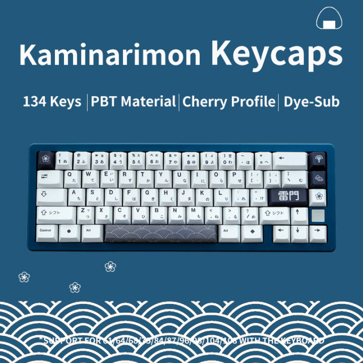 [SG Local Stock] Kaminarimon (Thundergate) Keycaps | 134 Keys | Cherry ...