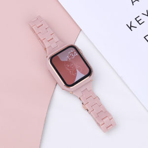 Newest Fashion slim waist Strap for Apple Watch Band Series SE 7 8 Ultra 49MM 41MM 45MM SE 6 5 4 321 38mm 42mm Resin strap for I watch bracelet 40mm 44mm Watchband accessories