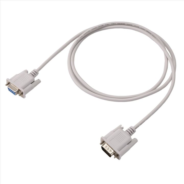 RS232 DB9 9 Pin Male to Female Serial Port Cable 1.3M LT6J | Lazada PH