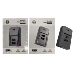 Glove Box USB Hub for Car Center Console Glove Box USB Splitter USB Extender Splitter Docking Station