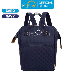 Balo bỉm sữa cho mẹ và bé giữ nhiệt cao cấp chính hãng MySun Caro