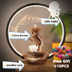 Incense Burner/Lotus Backflow Incense Burner /Incense Holder/Insense  高端佛手莲花倒流香炉  香炉 香爐 防风倒流香炉 檀香爐 陶瓷香炉 紫砂香炉 香炉 香爐 防风倒流香炉 檀香爐 陶瓷香炉 紫砂香炉