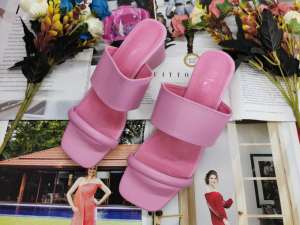 Korean Women Pointed Closed Toe Flat Sandals 1.8ch(quality shoes)2023.9