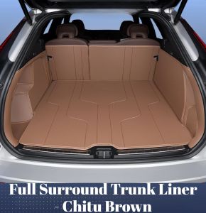 Kail Full Surround Cargo Trunk Mat Custom Fit Modification & Accessory for Volvo XC60 2021-2026 Cargo Liner durable 9Y3K6