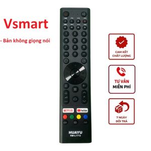 Điều khiển tivi Vsmart bản không giọng nói remote tv vinsmart RM-L1713