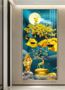 [20 MẪU] Tranh TREO TƯỜNG tráng gương 50X80cm cao cấptrang trí phòng khách phòng ngủcầu thang