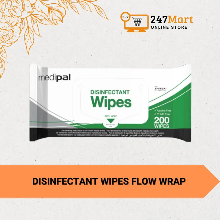 Fluwar DISINFECTANT WIPES FLOW WRAP | Lazada