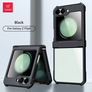 XUNDD Samsung W25 Flip/Samsung Galaxy Z FLIP 4/Z FLIP 5/Z FLIP 6/Samsung Galaxy Z FLIP 7 Case Air-bag Shockproof Protection Case Anti Drop Anti Scratch Protective Cover
