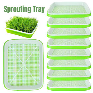 Seeds Sprouting Tray with Lid Double Layer Bean Sprout Germination Seedling Tray Budding Nursery Board Gardening Tools