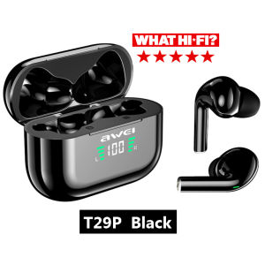AWEI T29P T29 High End TWS Bluetooth True Wireless Earbuds Noise Reduction Hifi 6D Bass Touch With Microphone Earphones