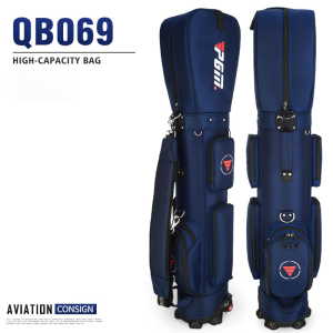 PGM Golf Bag with Wheels Ultra-light Sport Standard Golf Bags Large Capacity Golf Aviation Ball Storage Multifunctional QB069