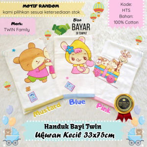 Handuk Bayi keramas Twin- Handuk Bayi Lembut ukuran kecil 33x73cm -VEGASUS Store (COD)
