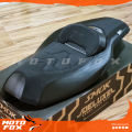Camel Back Seat for Yamaha Aerox V2 - SMOK Brand. 