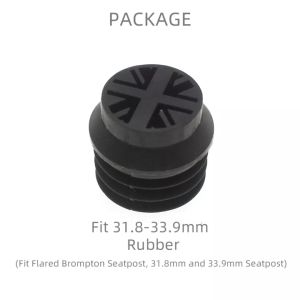 TWTOPSE Bicycle Seatpost Plug For Brompton Folding Bike Cycling 31.8 33.9mm Seat Post End Pad Protector Seatpost 3SIXTY PIKES