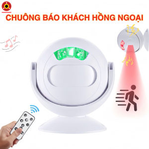 Báo Khách Cảm Biến Hồng Ngoại SF23 - Đa Chế Độ Báo Khách Báo Động Chống Trộm Chuông Cửa Dễ Sử Dụng