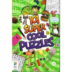 Hinkler 101 Super Cool Awesome Kids Children Puzzles Travel Mini Activity Book Sudoku Word Search Age 6-12