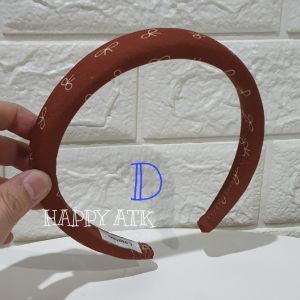 KAMINO BANDO BUSA 2 CM MOTIF PITA CRINCLE / BANDANA 2CM / HEADBAND ANAK DAN DEWASA PEREMPUAN