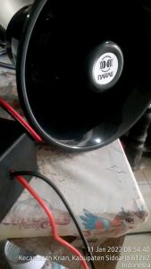 Alarm Mundur Truk MP3 12 Volt & 24 Volt